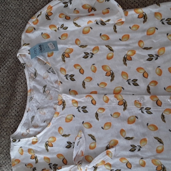 LOFT Tops - Loft lemon button front tee
